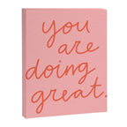 You Are Doing Great Canvas Print Gallery Image 8