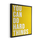 You Can Do Hard Things Framed Canvas Print Gallery Image 2