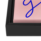 You Go Girl Framed Canvas Print Gallery Image 3