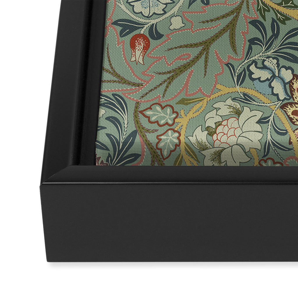 Acanthus Leaves by William Morris Framed Canvas Print Gallery Image 3
