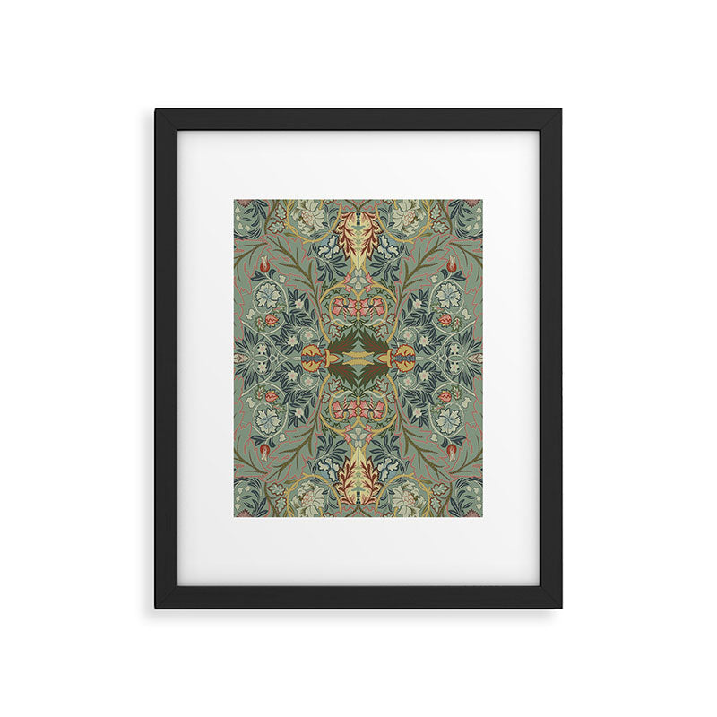 Acanthus Leaves by William Morris Framed Art Print Gallery Image 6
