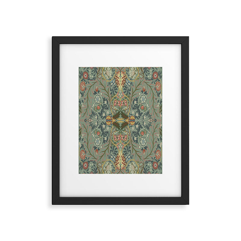 Acanthus Leaves by William Morris Framed Art Print Gallery Image 6