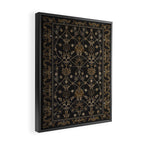 Antique Oriental Persian Floral by William Morris Framed Canvas Print Gallery Image 2