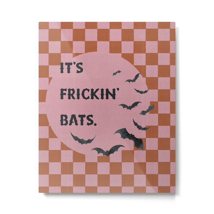 Bats Halloween Print Metal Print Gallery Image 1