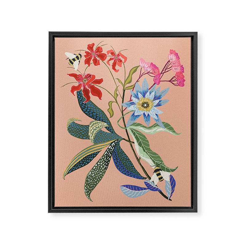 Bee Lunch Framed Canvas Print Gallery Image 6