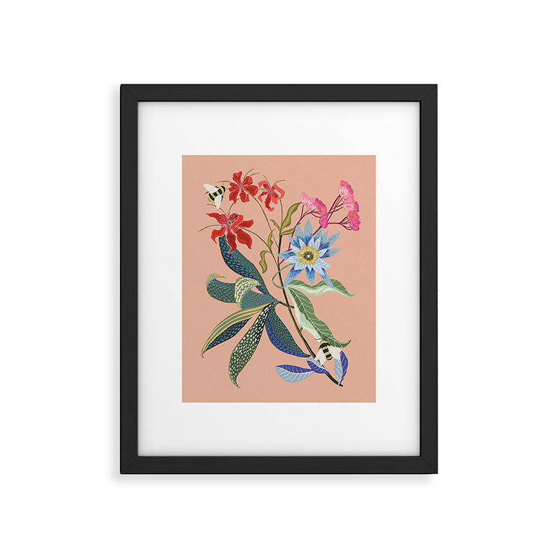 Bee Lunch Framed Art Print Gallery Image 4