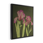Berry Iris Framed Canvas Print Gallery Image 2