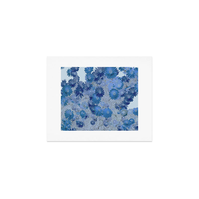 Blue Daisies Art Print Gallery Image 1