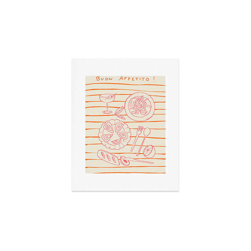 Buon Appetito Art Print Gallery Image 1