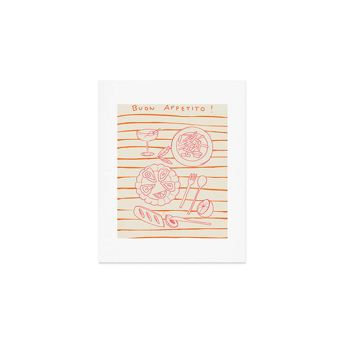Buon Appetito Art Print Gallery Image 1