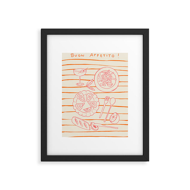 Buon Appetito Framed Art Print Gallery Image 5