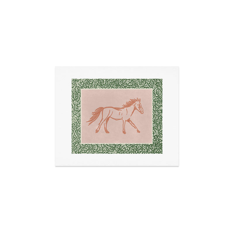 Country Horse Art Print Gallery Image 1