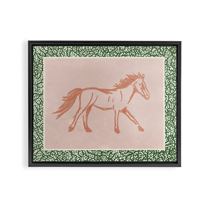 Country Horse Framed Canvas Print Gallery Image 12