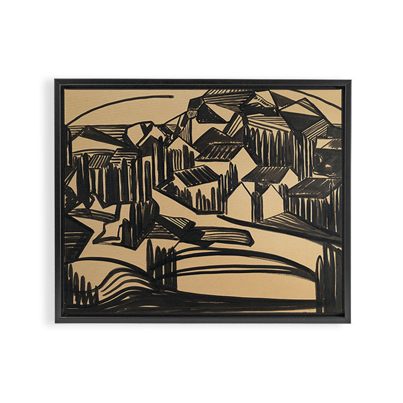 Drawing 16 by Jacoba van Heemskerck Framed Canvas Print Gallery Image 3