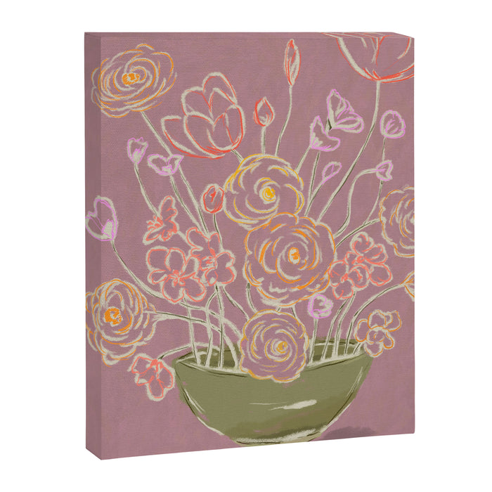 Emi's Flowers Canvas Print Gallery Image 1