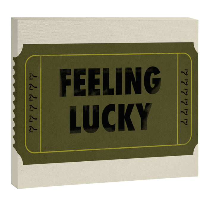 Feeling Lucky Canvas Print Gallery Image 1