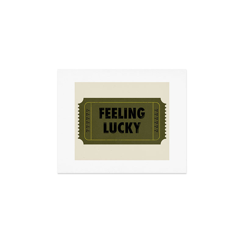 Feeling Lucky Art Print Gallery Image 1