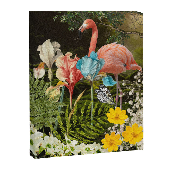 Flamingo Forest Canvas Print Gallery Image 1