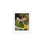 Flamingo Forest Art Print Gallery Image 1