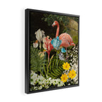 Flamingo Forest Framed Canvas Print Gallery Image 2