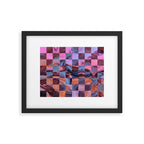 Galaxy Grid Framed Art Print Gallery Image 5