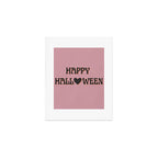 Happy Heart-o-ween Art Print Gallery Image 1