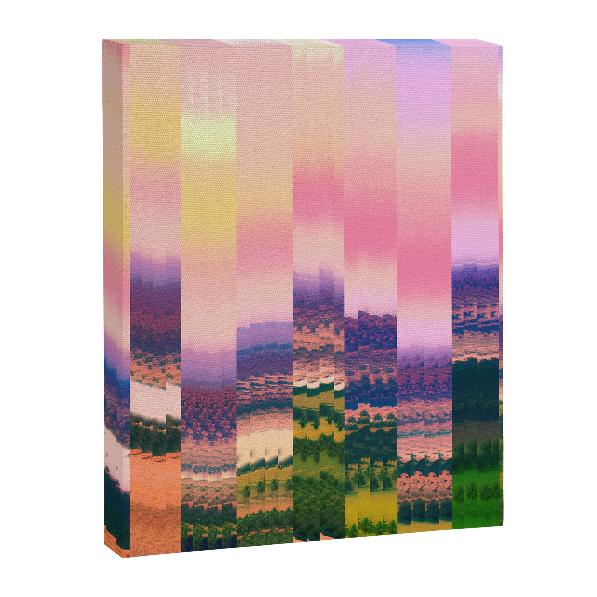 Ikat Landscape Canvas Print Gallery Image 8