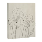 Iris Outline Canvas Print Gallery Image 6