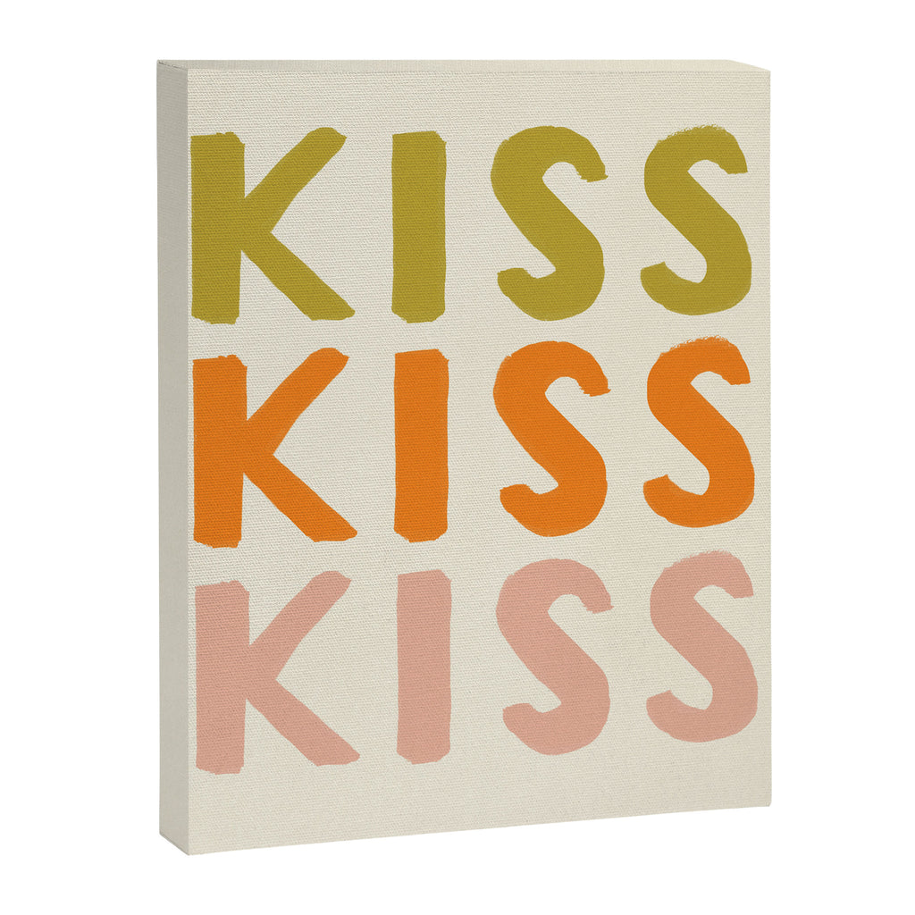 Kiss Kiss Kiss Canvas Print Gallery Image 8