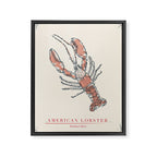Lobster Framed Canvas Print Gallery Image 6