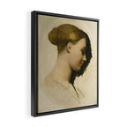 Madame Edmond Cave by Jean-Auguste-Dominique Ingres Framed Canvas Print Gallery Image 2