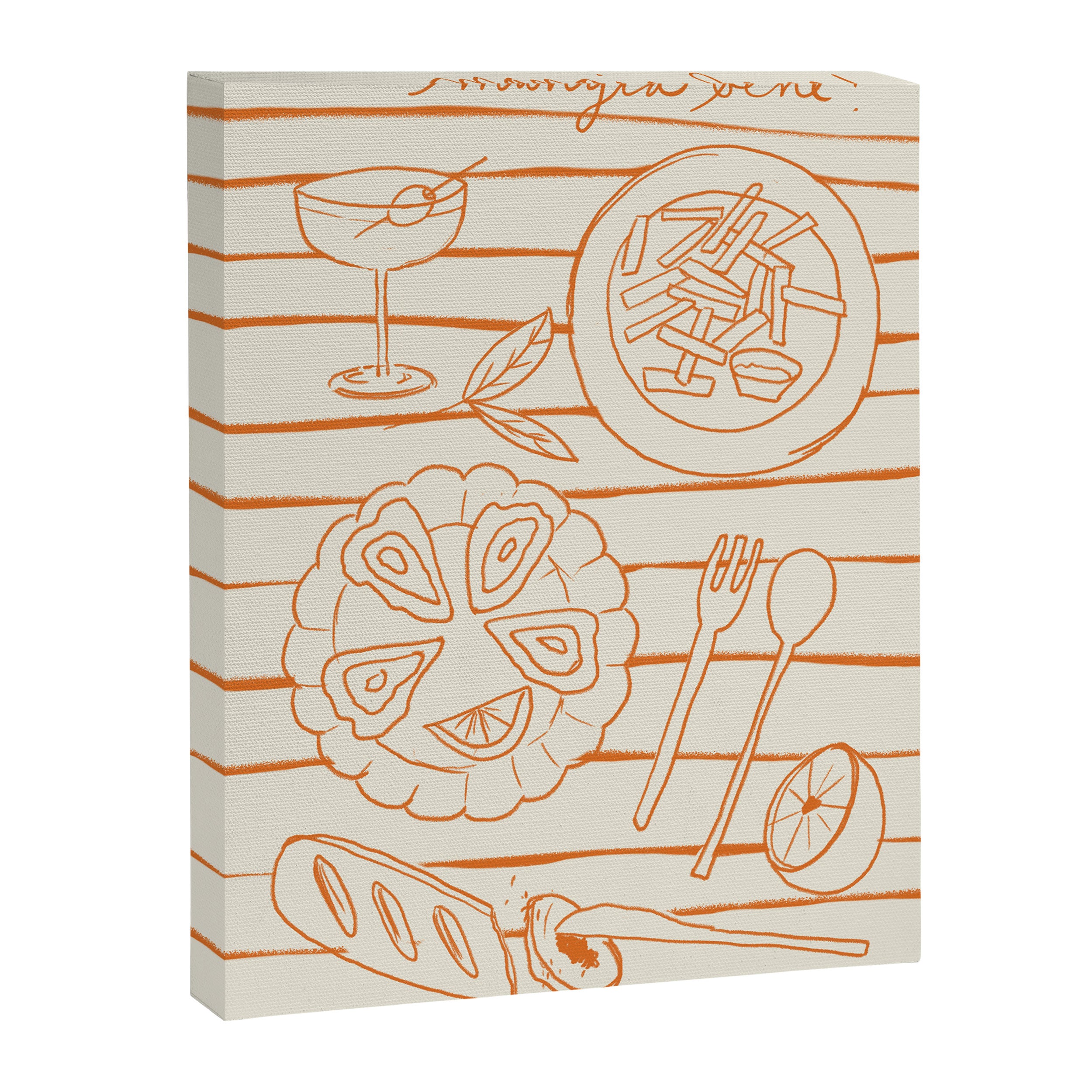 Mangia Bene Canvas Print Gallery Image 6