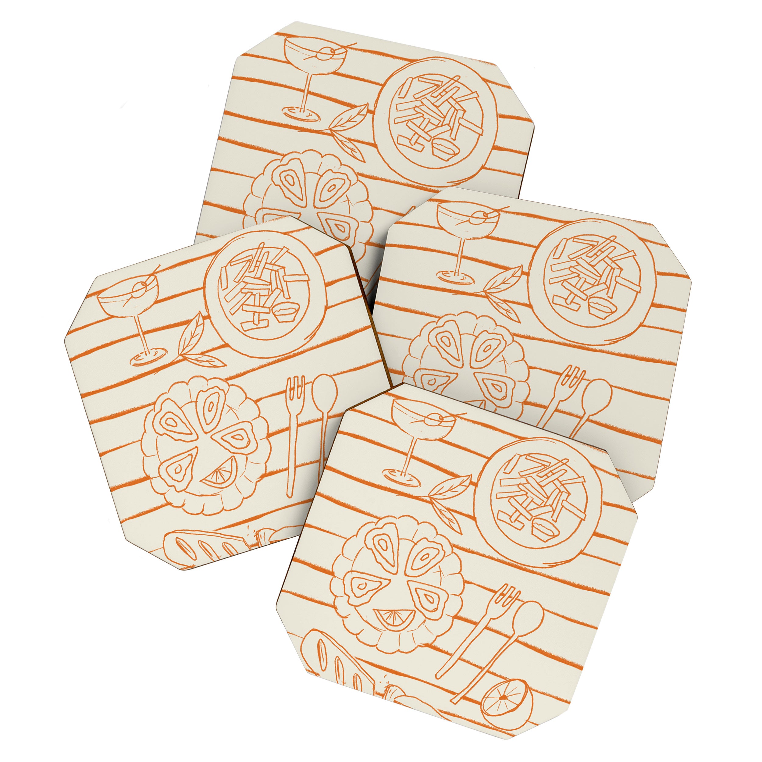 Mangia Bene Coaster Gallery Image 1