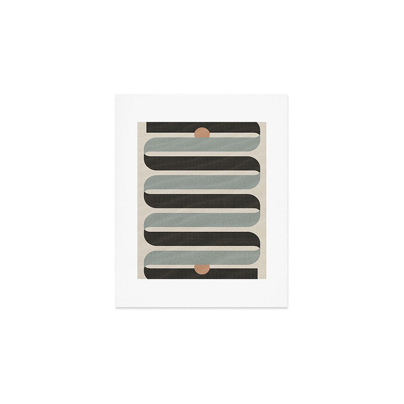 Mod Ribbon Art Print Gallery Image 1