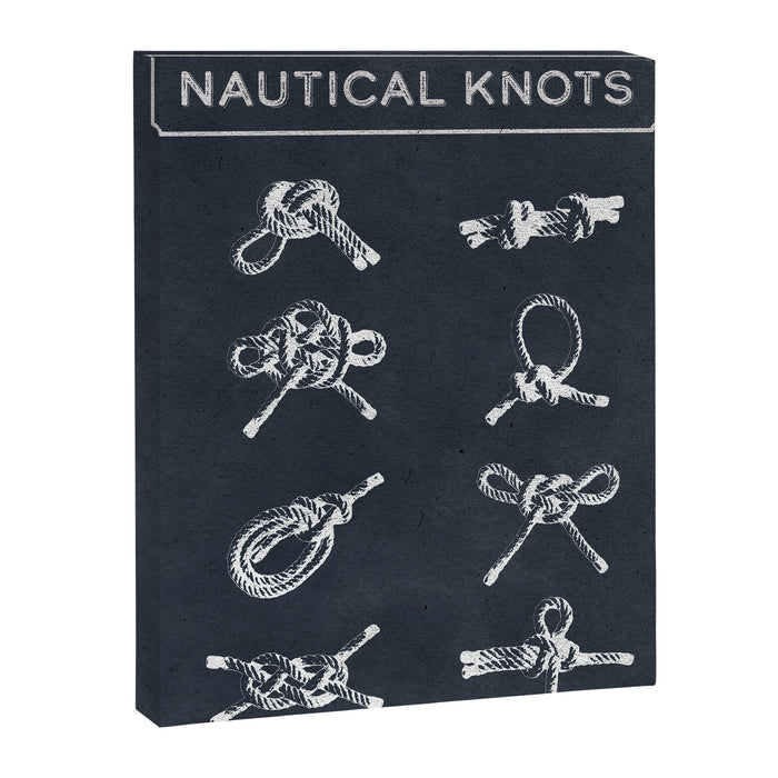Nautical Knots Type Canvas Print Gallery Image 1