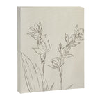 Orchid Outline Canvas Print Gallery Image 6