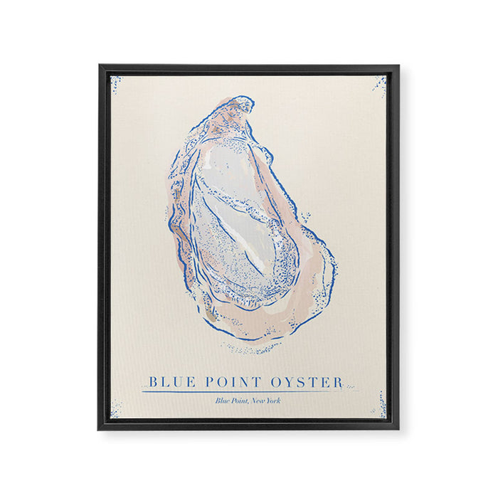Oyster Framed Canvas Print Gallery Image 1