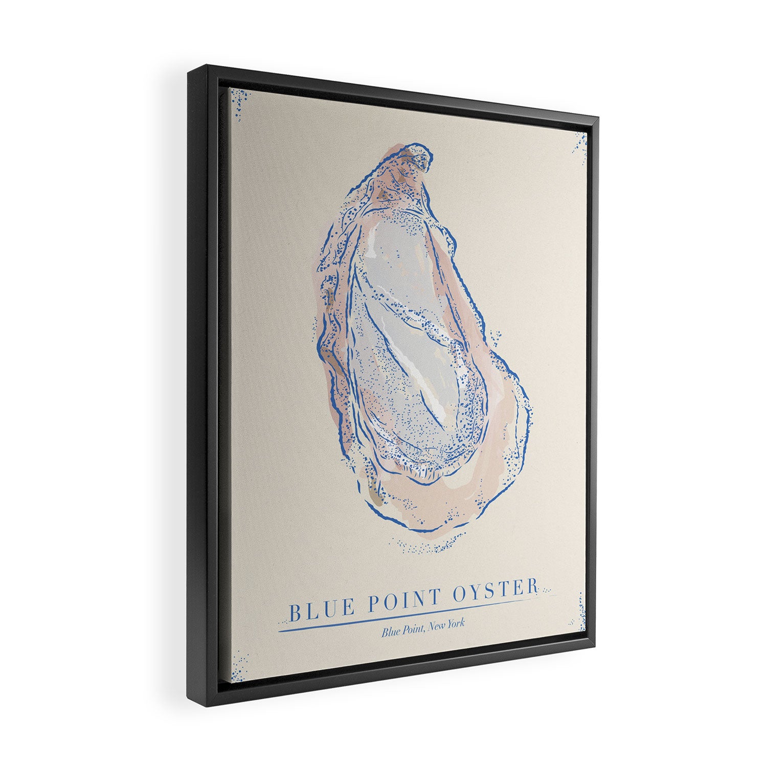 Oyster Framed Canvas Print Gallery Image 2