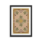 Pixelated Palms Framed Art Print Gallery Image 2
