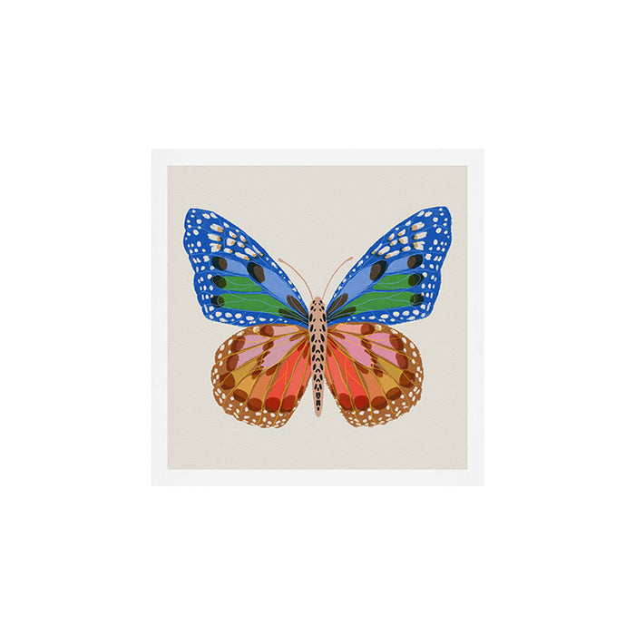 Rainbow Butterfly Art Print Gallery Image 1