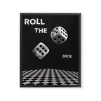 Roll the Dice Framed Canvas Print Gallery Image 6