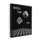 Roll the Dice Framed Canvas Print Gallery Image 2