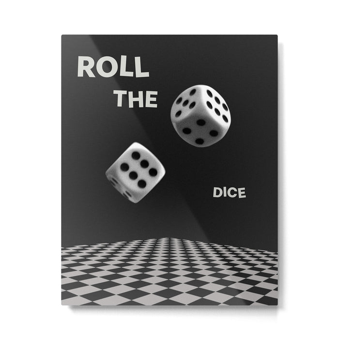 Roll the Dice Metal Print Gallery Image 1