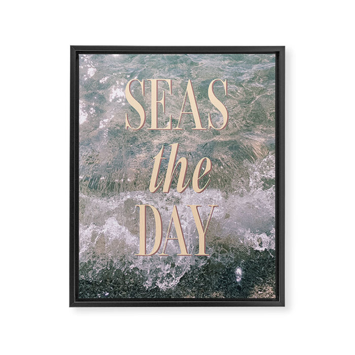 Seas the Day Framed Canvas Print Gallery Image 1