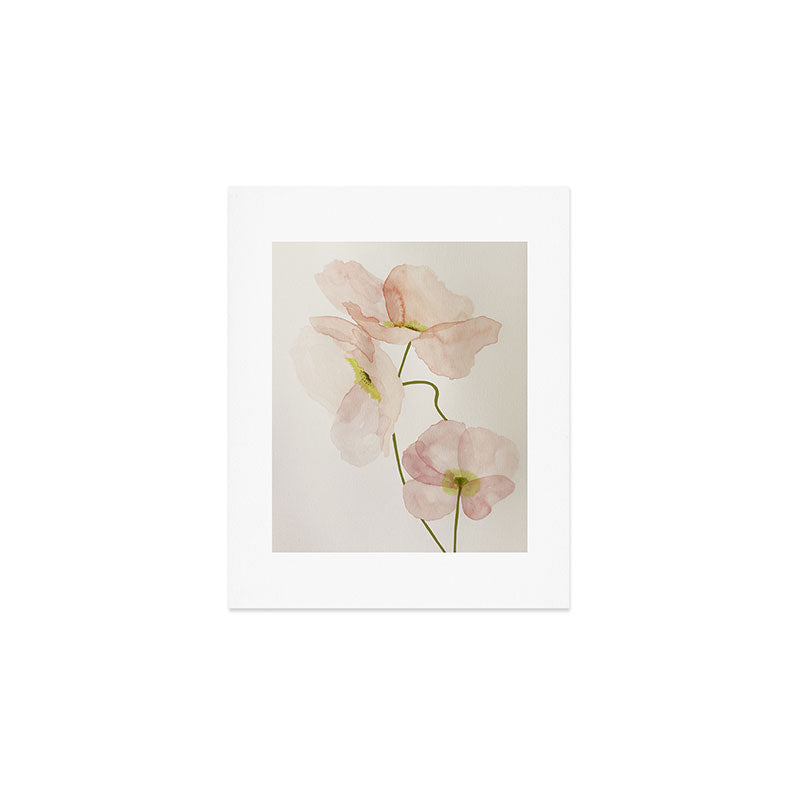 Silk Poppies Art Print Gallery Image 1