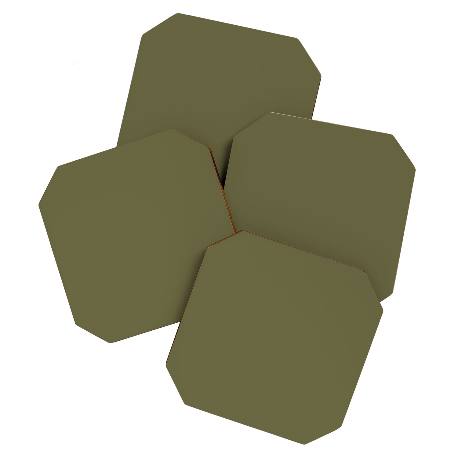 Solid Shaded Lichen Coaster Gallery Image 1