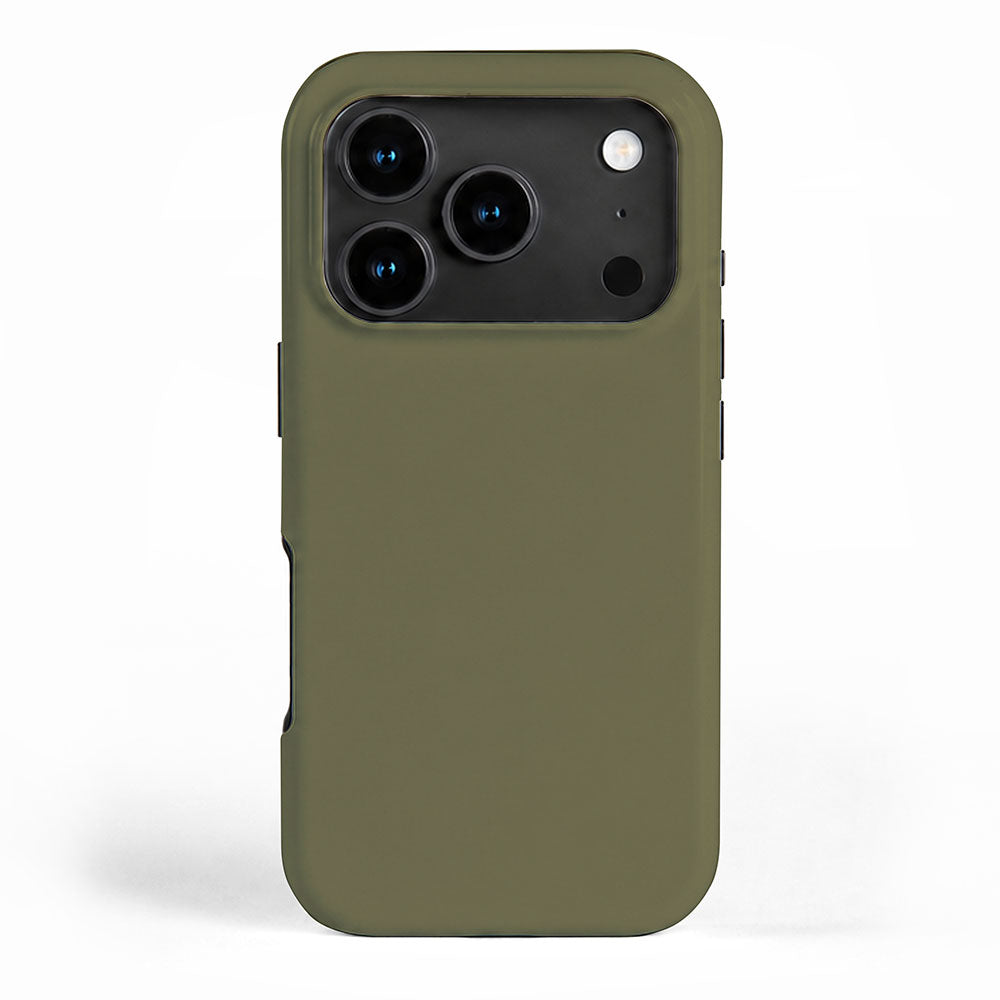 Solid Shaded Lichen iPhone Case Gallery Image 1