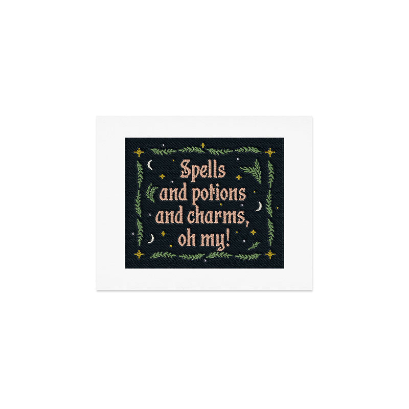 Spells and Potions and Charms Art Print Gallery Image 1