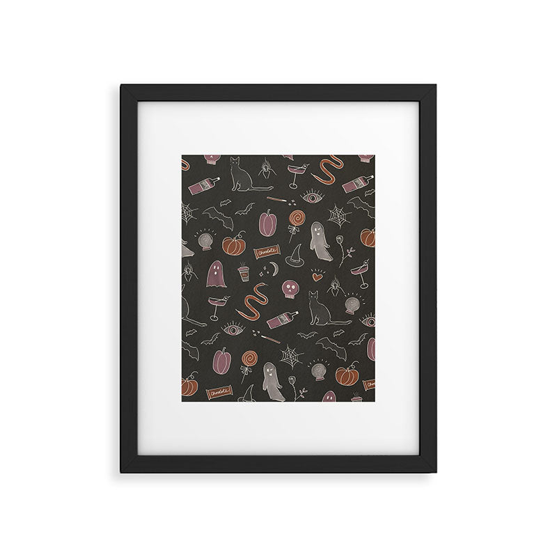 Spooky Core Halloween Print Framed Art Print Gallery Image 5