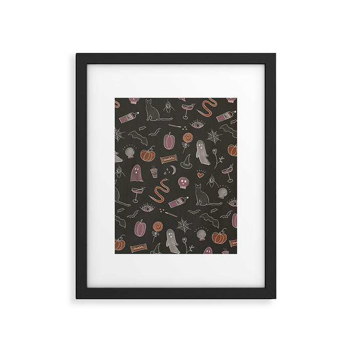 Spooky Core Halloween Print Framed Art Print Gallery Image 1